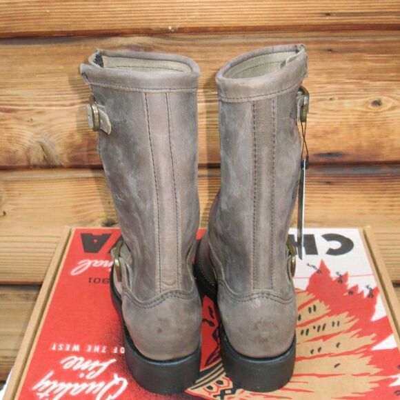 Chippewa 5.5 Womens Light Brown Harness Boots - Picture 4 of 9